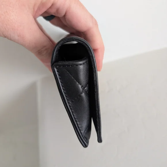 Chanel Black Leather Large Eyeglass/Sunglasses Case. EUC - Picture 5 of 12